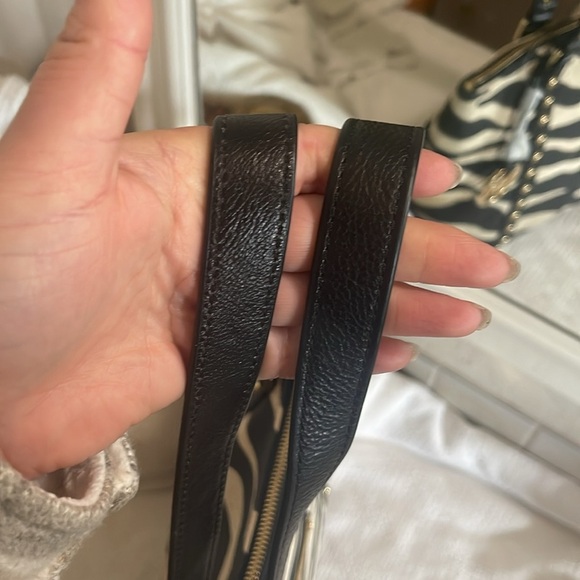 MICHAEL KORS - zebra print jet set studded tote - NWT - Picture 10 of 14